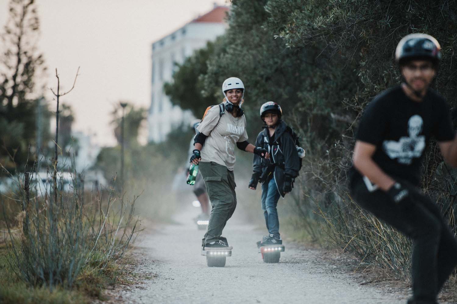 Family and friends hit the trails at Onewheel Algarve Tour 2022. Courtesy photo